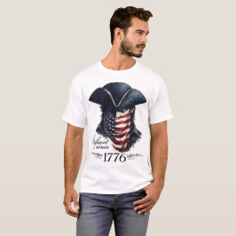 Uppstudsig Sedan 1776 Patriotisk Grafik T Shirt