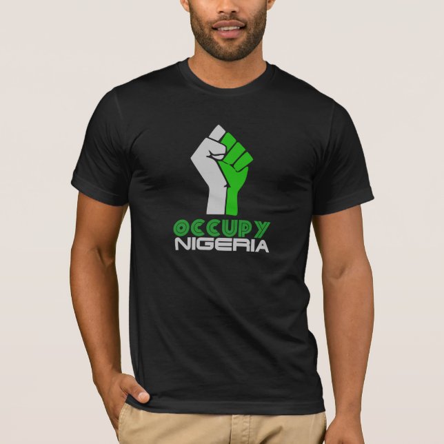 Uppta den Nigeria tshirten T Shirt (Framsida)