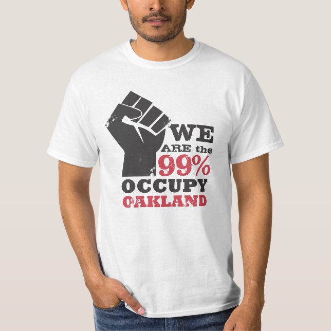 UPPTA den OAKLAND T skjortan Shirt (Framsida)