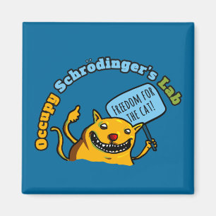 Uppta Schrodingers labb Magnet