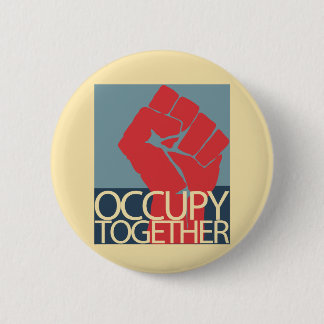 Uppta tillsammans occupy wall street protestkonst knapp