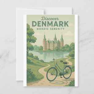 Upptäck Danmark - Nordisk betjänhet Vykort
