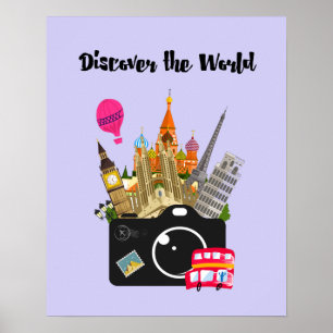 Upptäck de europeiska världsmarkeringarna med kame poster