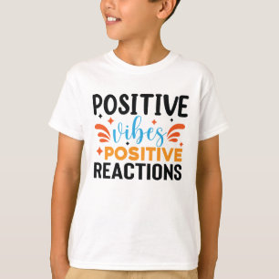 Upptäck den positiva grafikonen t shirt