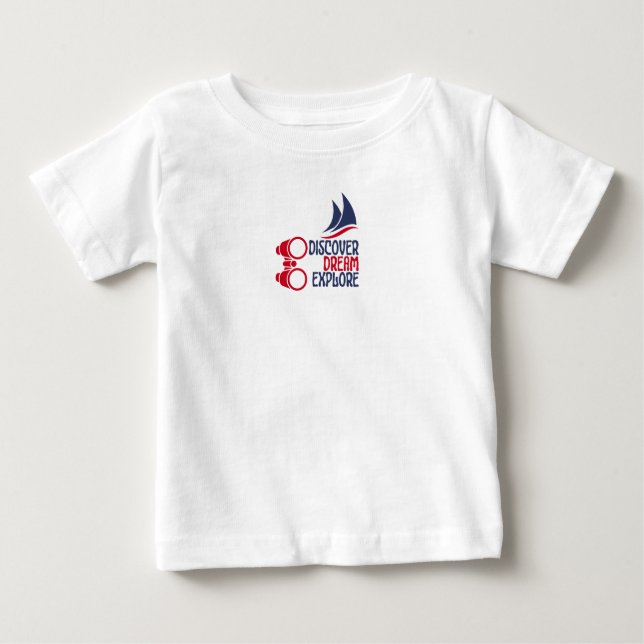 Upptäck Dream Explorer T Shirt (Framsida)