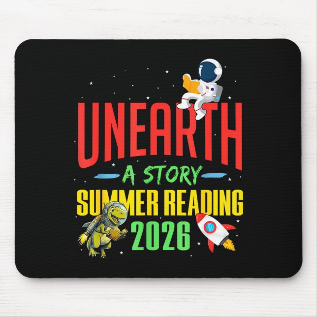Upptäck en berättelse sommarläseprogram 2026 musmatta (Framsidan)