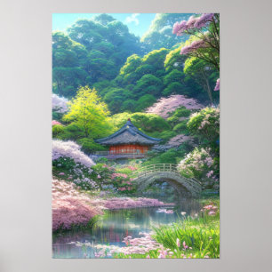 Upptäck en Gömt Shrine Poster
