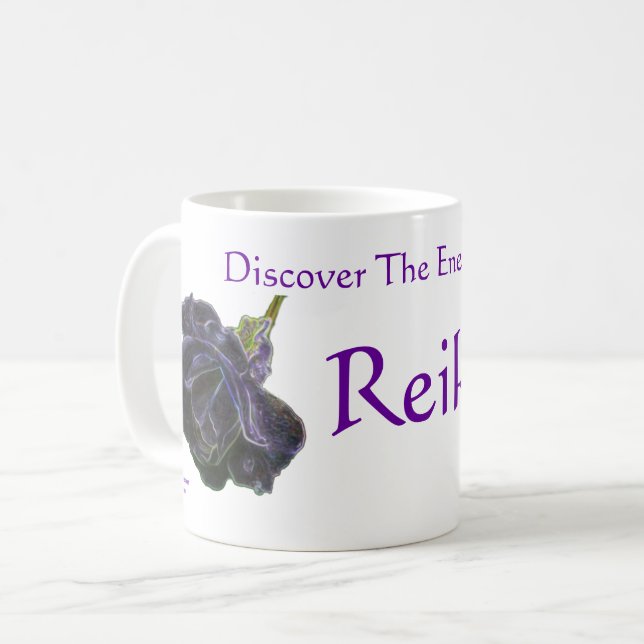 Upptäck energin i Reiki Ro Kaffemugg (Framsida vänster)