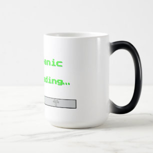 Upptäck fortfarande Mugg vid laddning