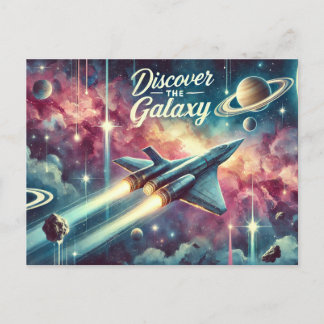 "Upptäck Galaxy" Vykort