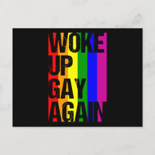 UPPTÄCK IGEN HBT-Pridet Månad HBT-regnbåge Vykort