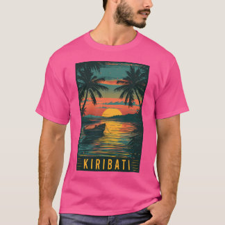 Upptäck Kiribatis öparadise - Vintage Trav T Shirt