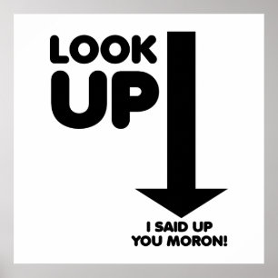 Upptäck lustigt Poster