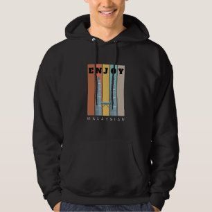 Upptäck Malaysias bästa med "Njut Malaysia" Hoodie