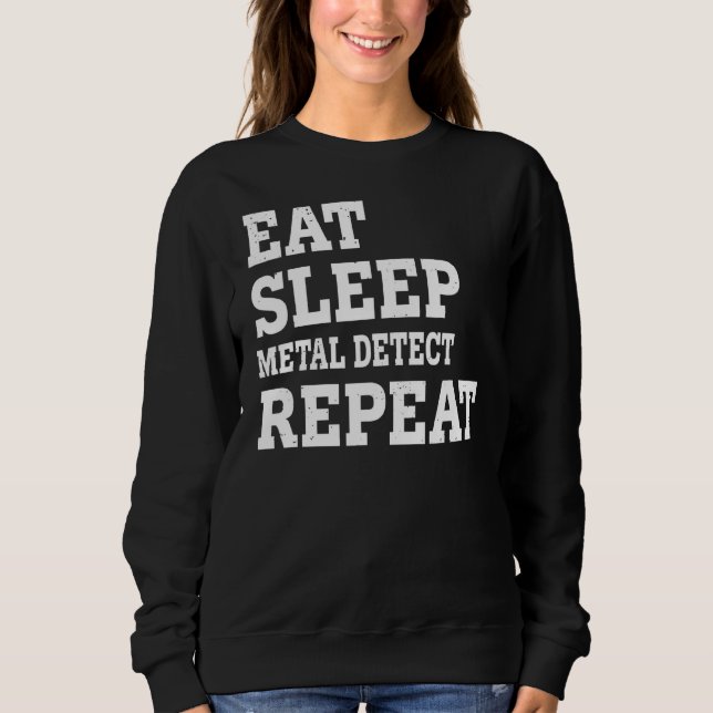 Upptäck Metall i viloläge Upprepa Sarkastic T Shirt (Framsida)