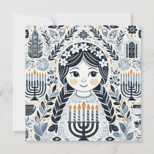 Upptäck natten: En Hanukkah Firande Inbjudningar