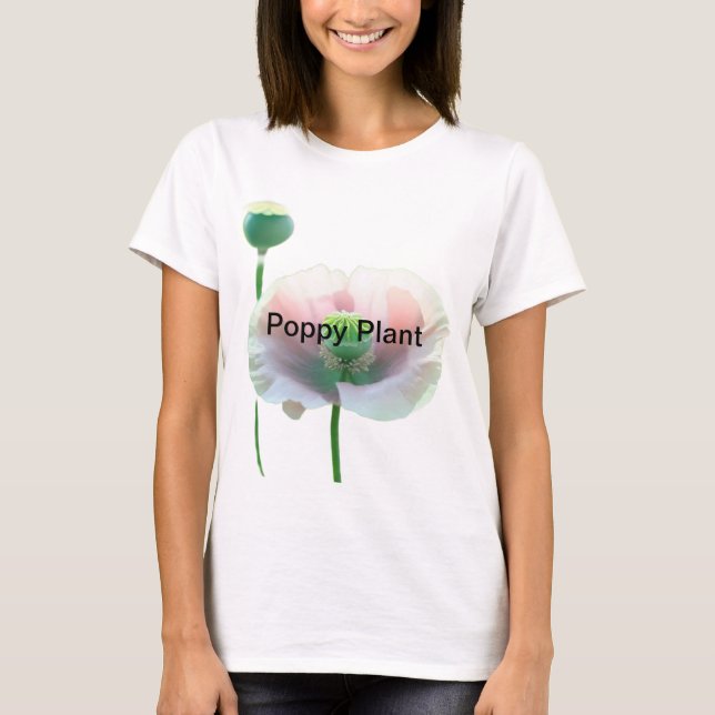 🌺 Upptäck naturens skönhet - POPPY FLOWER T Shirt (Framsida)