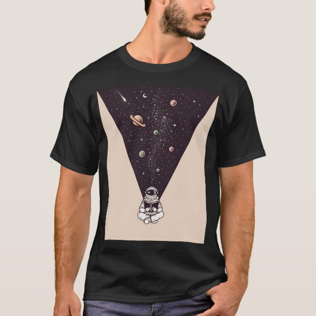 Upptäck Nya Världar T Shirt (Framsida)