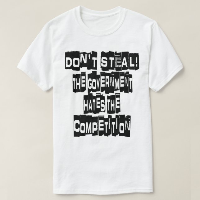 Upptäck sanningen om anti-Government Animal Li T Shirt (Design framsida)