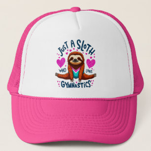 Upptäck Sloths Gymnastics Journy & Fitness Kärlek Keps