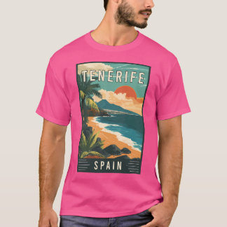 Upptäck stenning på Kanarieöarna och Teneriffa i S T Shirt