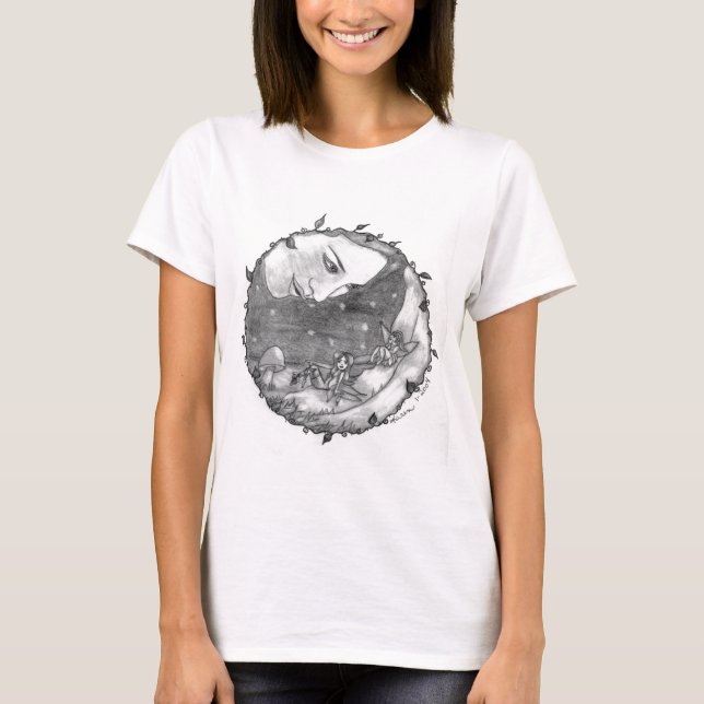 Upptäck T-tröja Tee (Framsida)