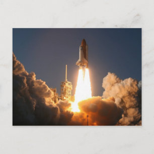 UPPTÄCKNING STS 133 LAUNCH VYKORT