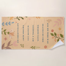 Upptäckt 21:5, Apricot Blommigt Christian