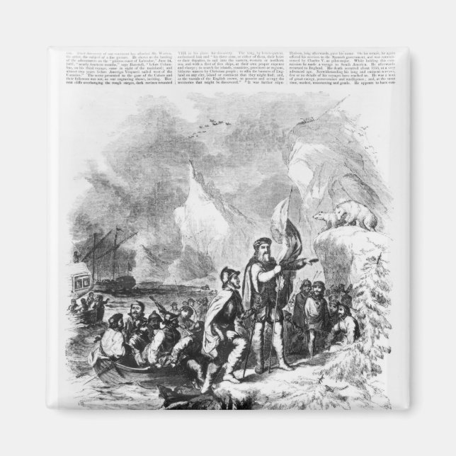 Upptäckt av Amerika av John och Sebastian Magnet (Framsidan)