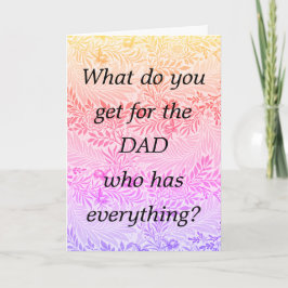 Upptäckt av graviditet på fars dag Ny farfar Helgkort