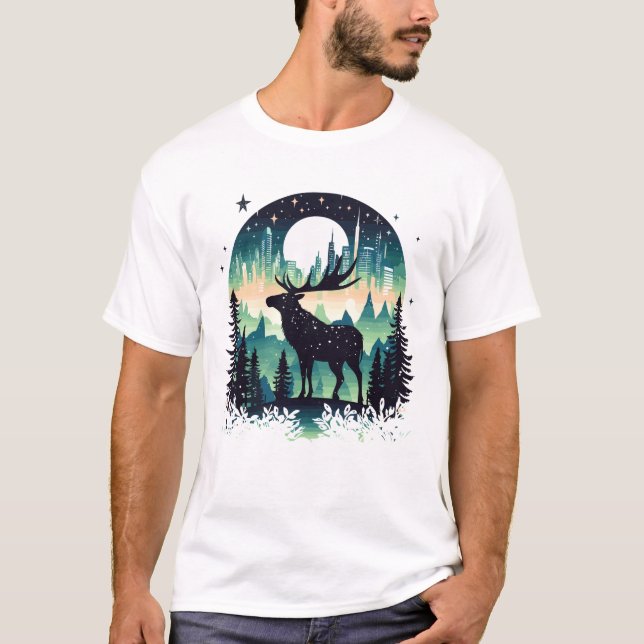 Upptäckt av mose Animal Beauty Nature Wildlife T Shirt (Framsida)