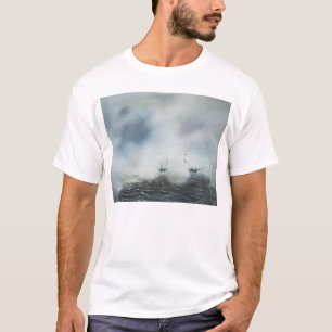 Upptäckt en röjning i havsmistkaptenen tee shirt
