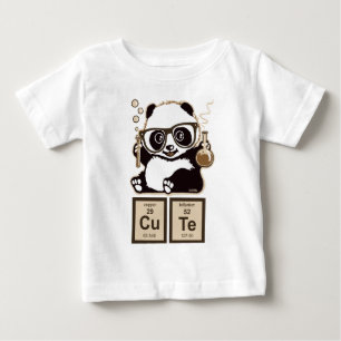 Upptäckt gulligt för kemi panda tee