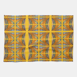 Upptäckt inspiration till Golden Gult-inspiration Kökshandduk