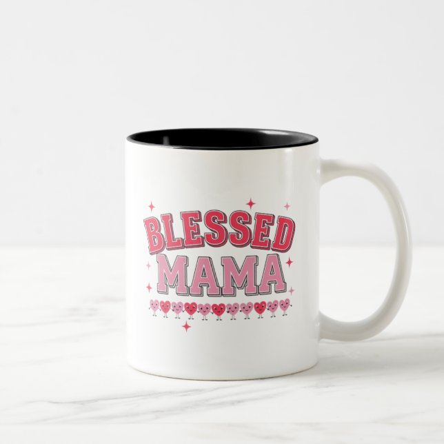 Upptäckt Mamma Två-Tonad Mugg (Höger)