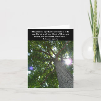 Upptäckt.. Notecard Kort