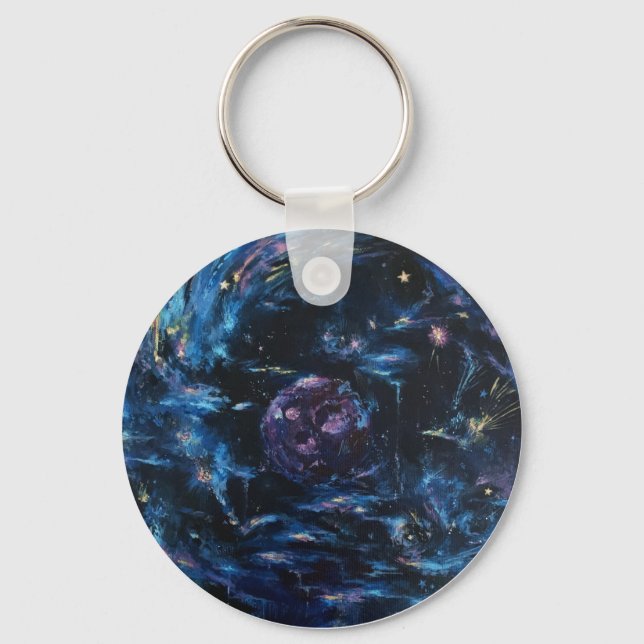 Upptäckt Psyche Nyckelring (Framsida)