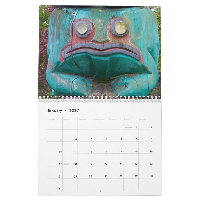 Upptäckta skatter kalender (Jan 2027)