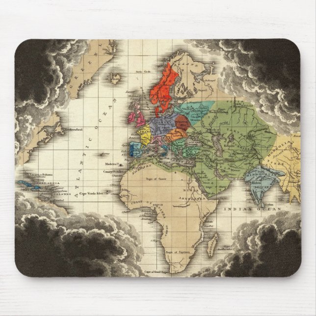 Upptäckten av America 1498 AD Musmatta (Framsidan)