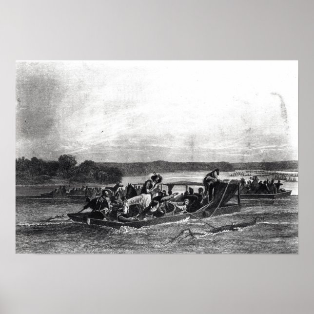 Upptäckten av Mississippi av Soto Poster (Framsidan)