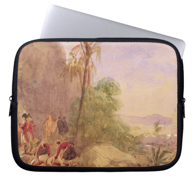 Upptäckten av Tipus förkroppsligar på Laptop Sleeve (Framsidan)