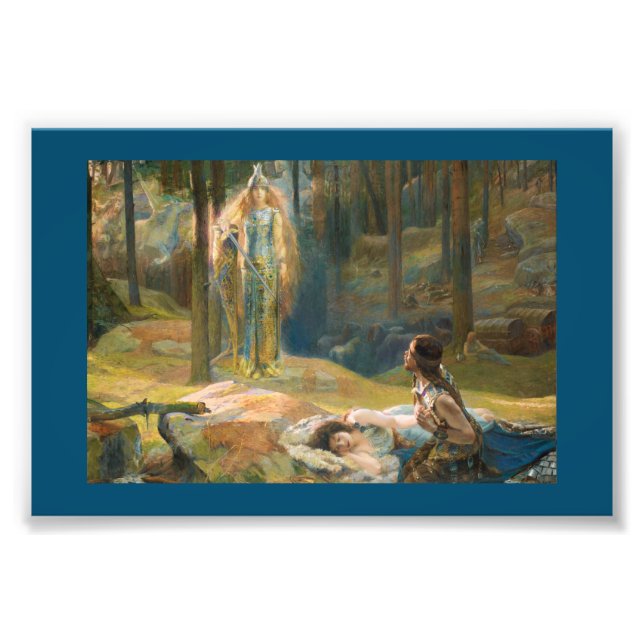 Upptäckten Brunhilde Fototryck (Framsidan)