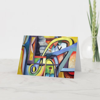 Upptäckten - tom notecard kort