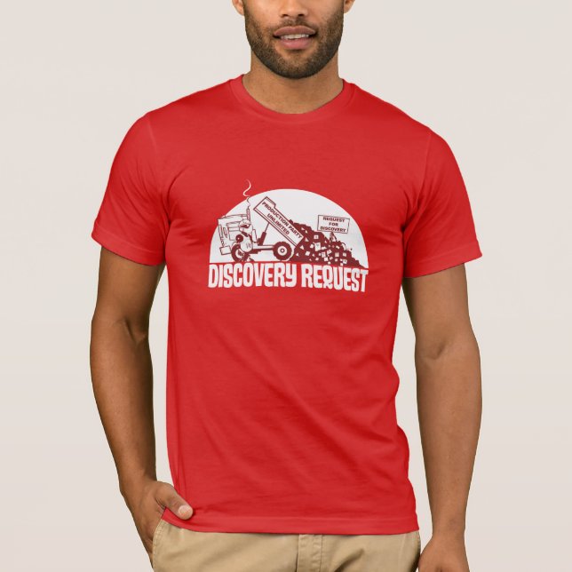 Upptäcktförfrågan T Shirt (Framsida)