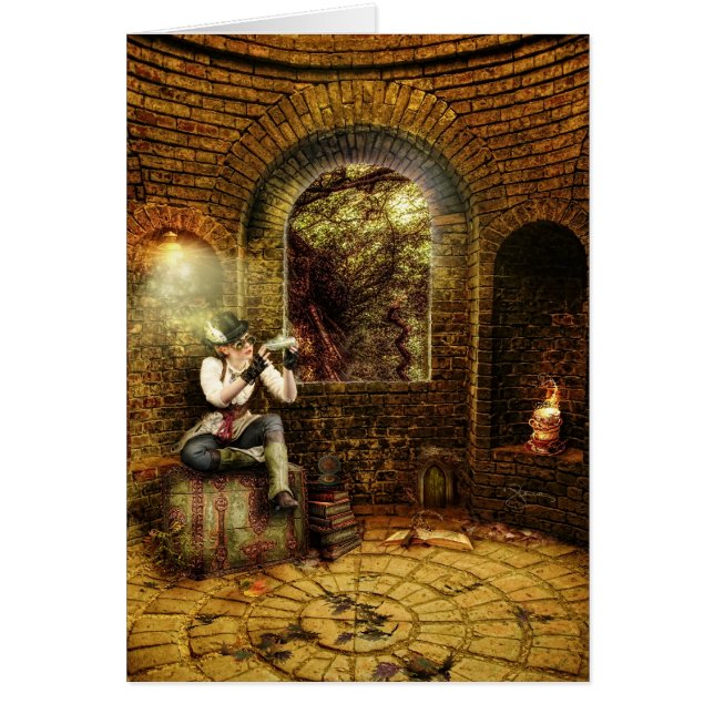 Upptäcktzon Hälsningskort (Framsidan)