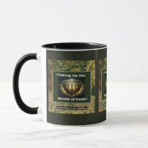 Upptagande av Faith Shield - Tone Mugg