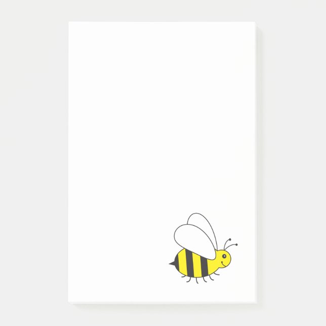 Upptagen lite humla post-it block (Framsida)
