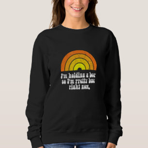 Upptagen med att dricka öl Sarcastic Söt Retro Reg T Shirt