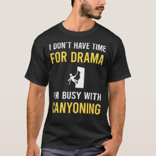 Upptagen med kantonering t shirt