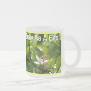 Upptagen som bi - Frosted Mugg